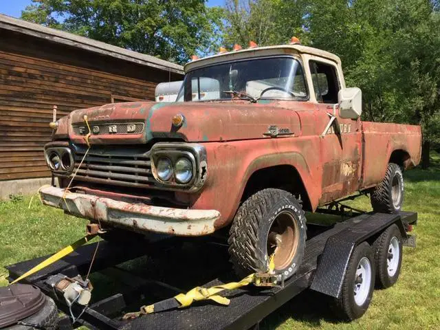 4x4 truck custom rod junk project 1959 rat