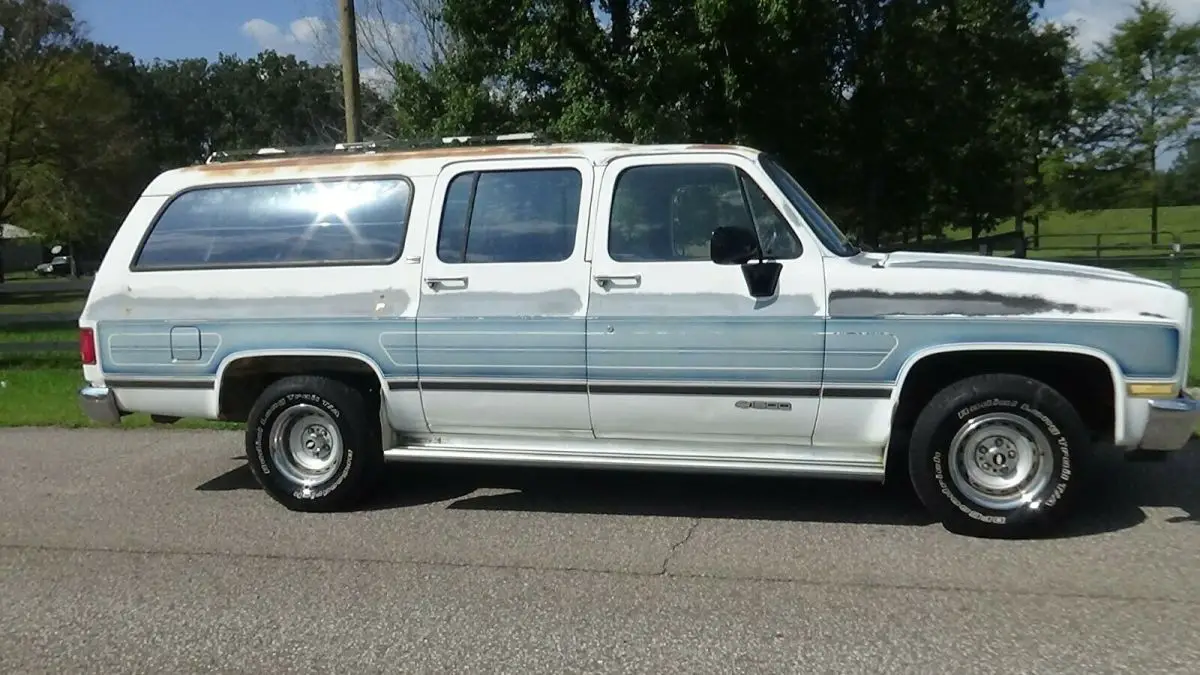 1991 chevrolet scottsdale suburban no reserve!!!!!!!!!