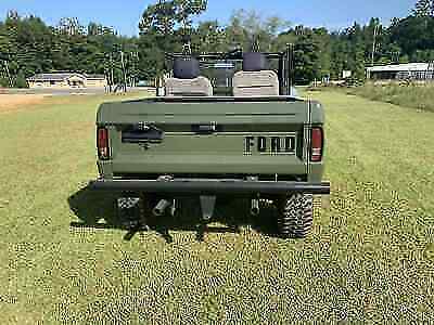 1974 ford bronco wagon green 4wd automatic ranger