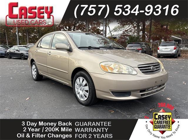 2004 toyota corolla le