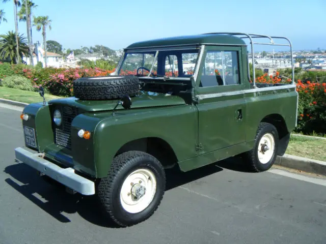 1965 land rover series 2a iia factory pickup pick up truck extremely rare!