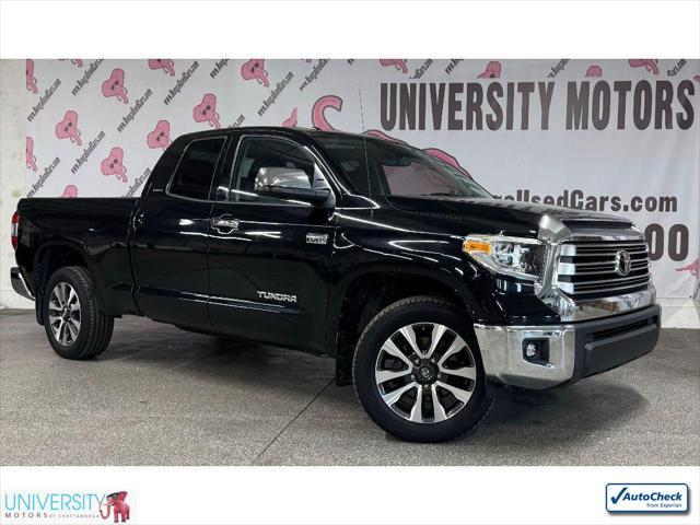 2018 toyota tundra limited