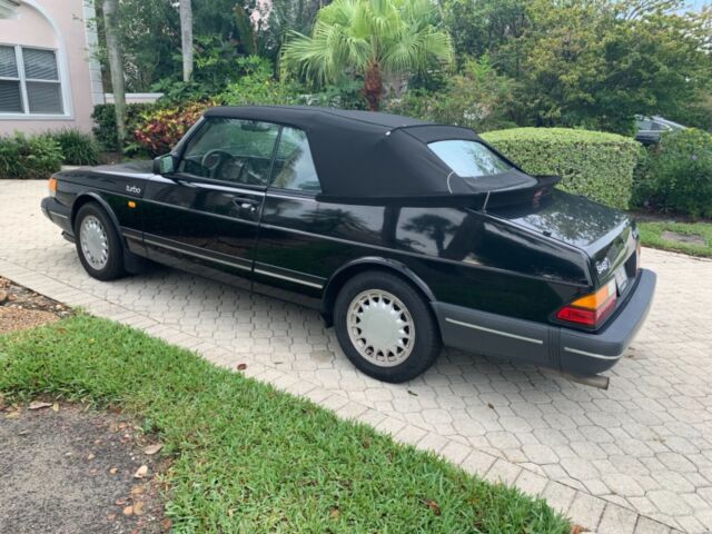 1989 saab 900 turbo automatic convertible 56,500 miles