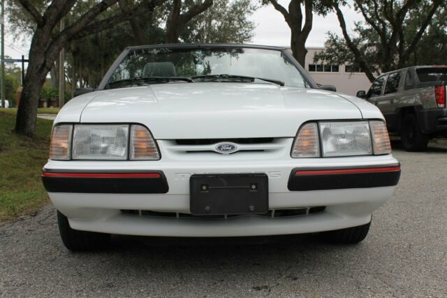 1989 ford mustang lx convertible 35,000 miles clean carfax