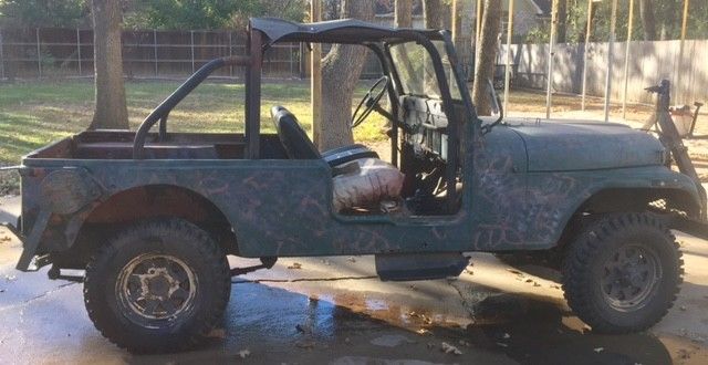 1975 jeep cj6 cj-6 4x4 4wd 4.2l 6-cylinder 3-speed manual trans (not cj5 cj7)