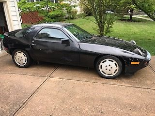 1985 porsche 928s black manual stick transmission rare