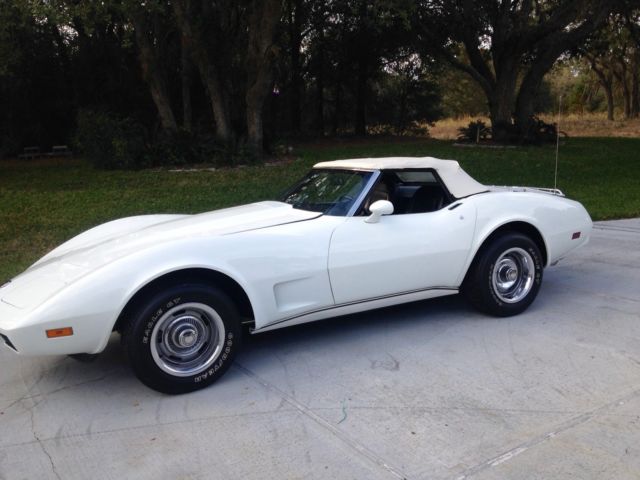 restored 1975 chevrolet corvette stingray convertible