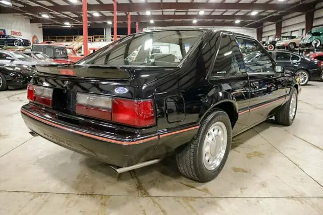 1987 ford mustang lx 5.0 23049 miles black coupe 5.0l v8 5-speed manual