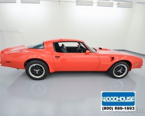 1976 pontiac firebird trans am 400 v8 carousel red shaker hood rally gauges