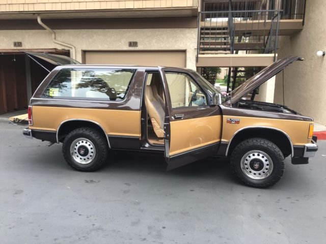 chevrolet blazer 4x4 1984