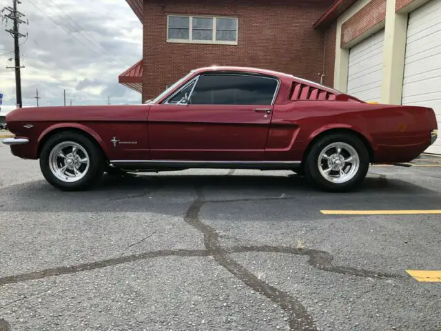 1966 ford mustang fastback a-code gt