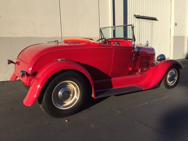 1929 ford model a roadster all steel body