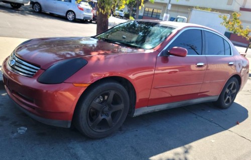 2003 infiniti g35 for sale in california by owner