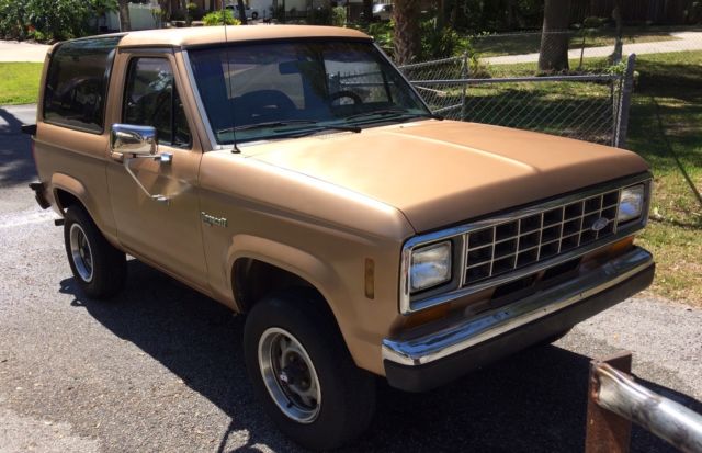 ford bronco 2, 4wd, automatic (bronco ii)