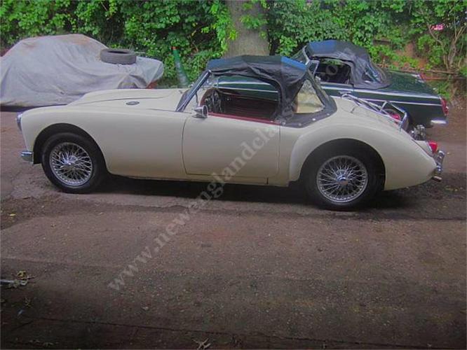 1958 mg mga 1500 in stratford, connecticut
