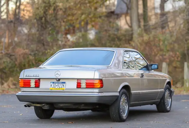 1990 mercedes benz 560 sec 560sec 2dr v8 coupe california carfax w126