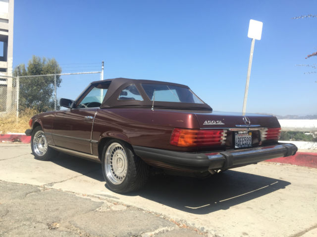 1980 mercedes sl 450 convertible