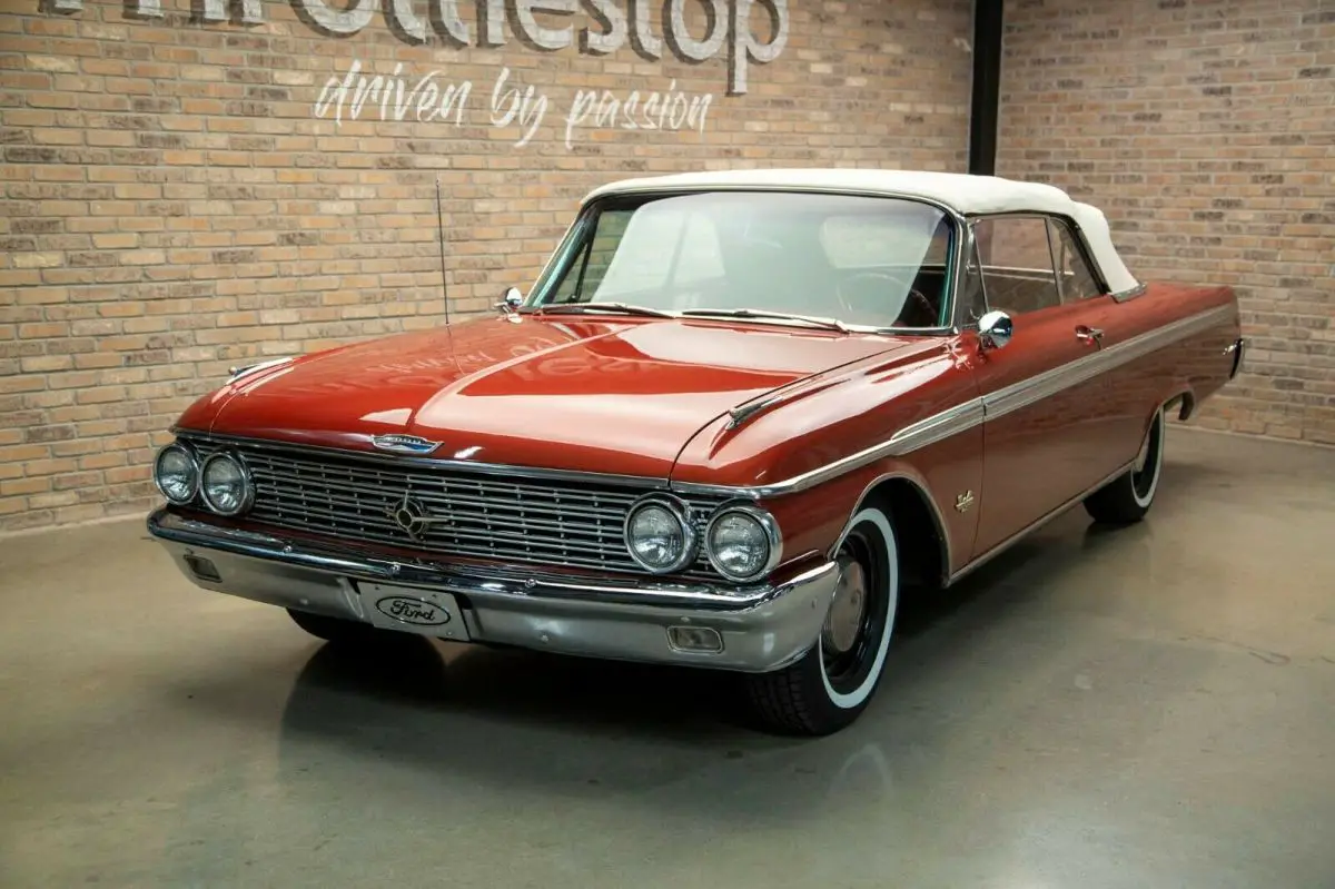 beautiful and rare 1962 ford galaxie 500 sunliner 406ci 4-speed
