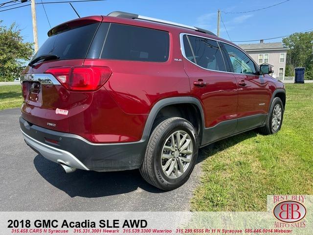 2018 gmc acadia sle-2