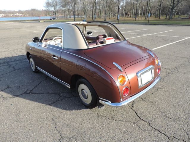 1991 nissan figaro lhd turbo. 41k mi. leather. superb collector car. no reserve
