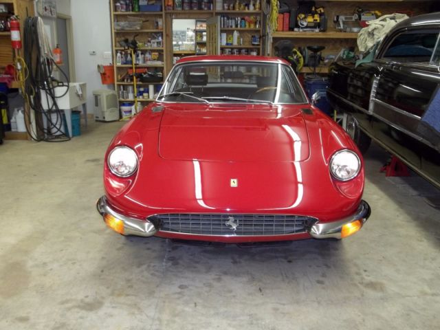 1969 ferrari 365 gt 2 + 2. owned for 41 years. 4 extra borrani's included