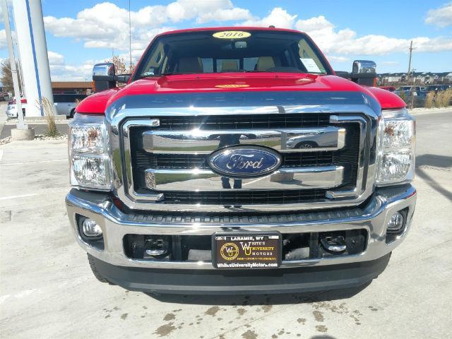 2016 ford f-350 super duty lariat 4x4 lariat 4dr crew cab 6.8 ft. sb srw pickup for sale in bar nunn, wyoming