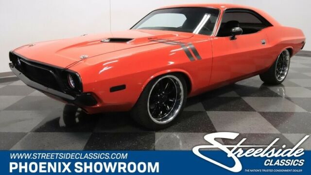 mopar v8 auto a727 custom classic vintage collector red black edelbrock hedman