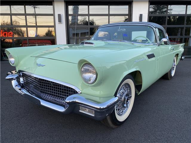 1957 ford thunderbird willow green paint color