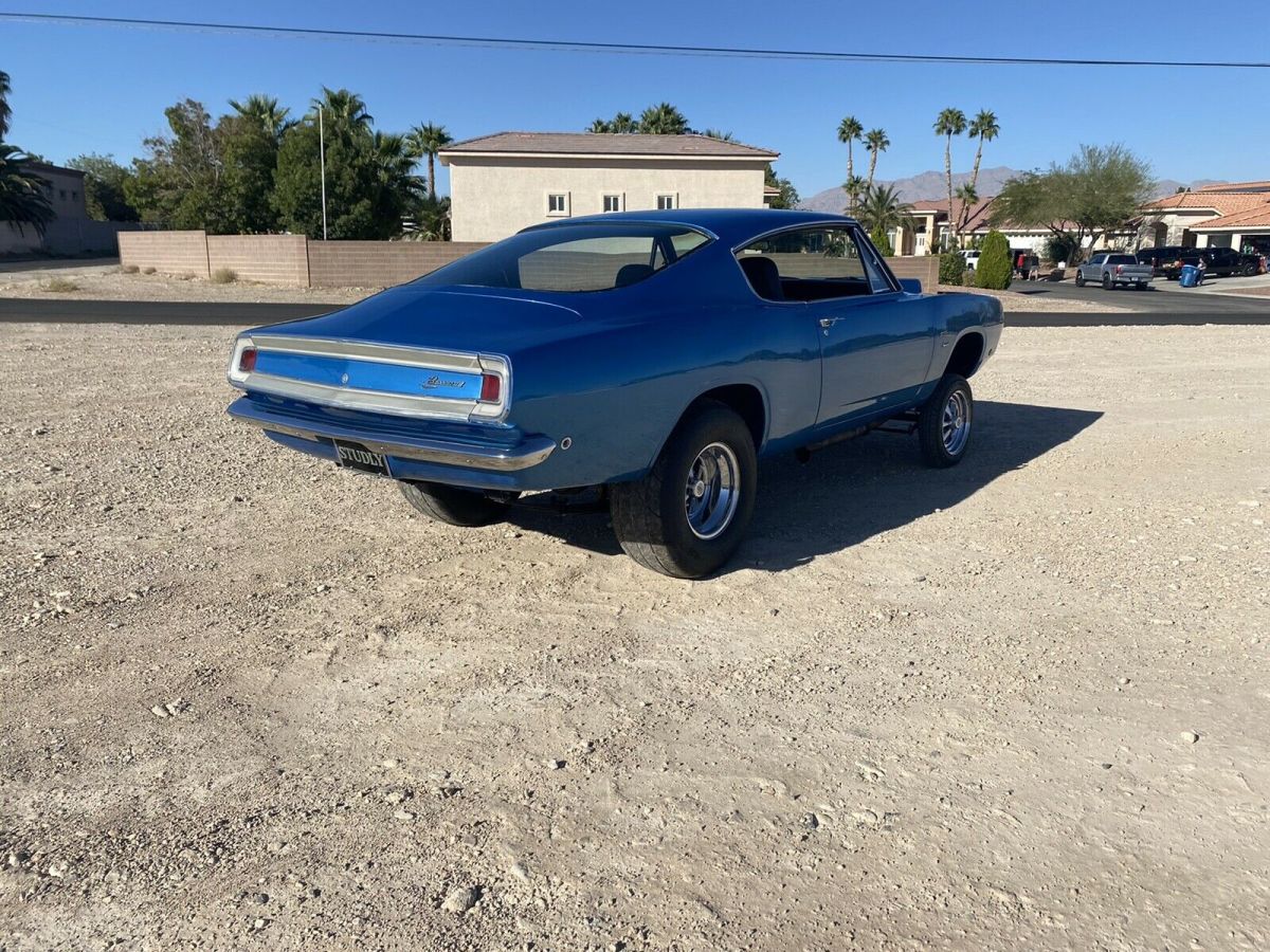 1968 plymouth barracuda gasser 4-speed dragster tribute