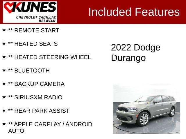 2022 dodge durango gt