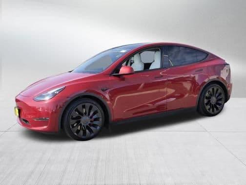 2022 tesla model y performance in golden valley, minnesota