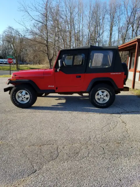 1995 jeep wrangler yj runs and drives great sw michigan