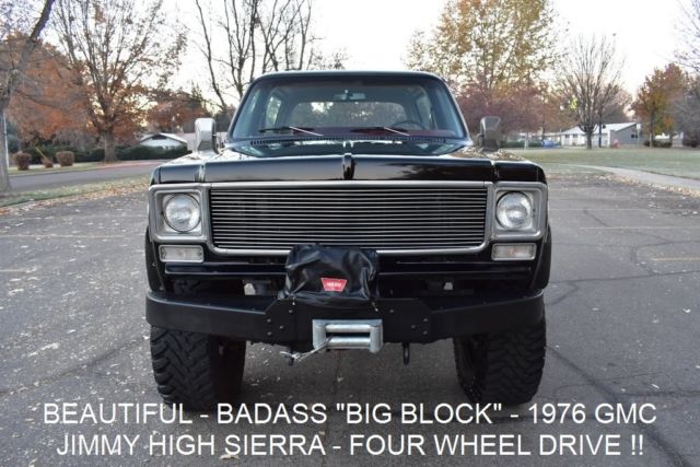 beautiful badass 1976 gmc jimmy high sierra 4x4