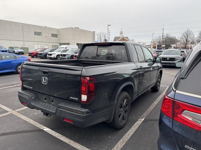 2017 honda ridgeline black