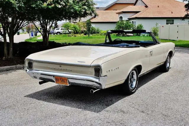 1966 pontiac lemans convertible 326 ho stunning restoration