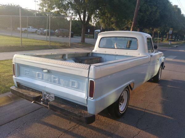 1965 ford f-100 with rebuilt engine