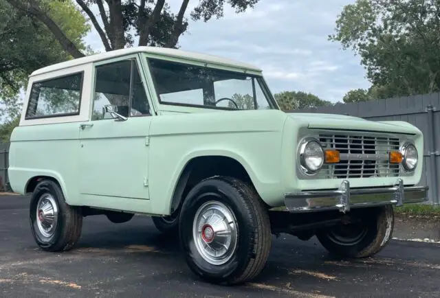 ford bronco - all rust repair completed