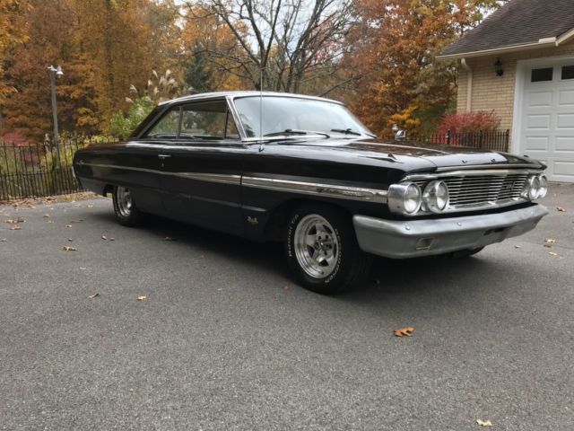 1964 ford galaxie 500xl raven black 427 sideoiler 4 speed make offer!!