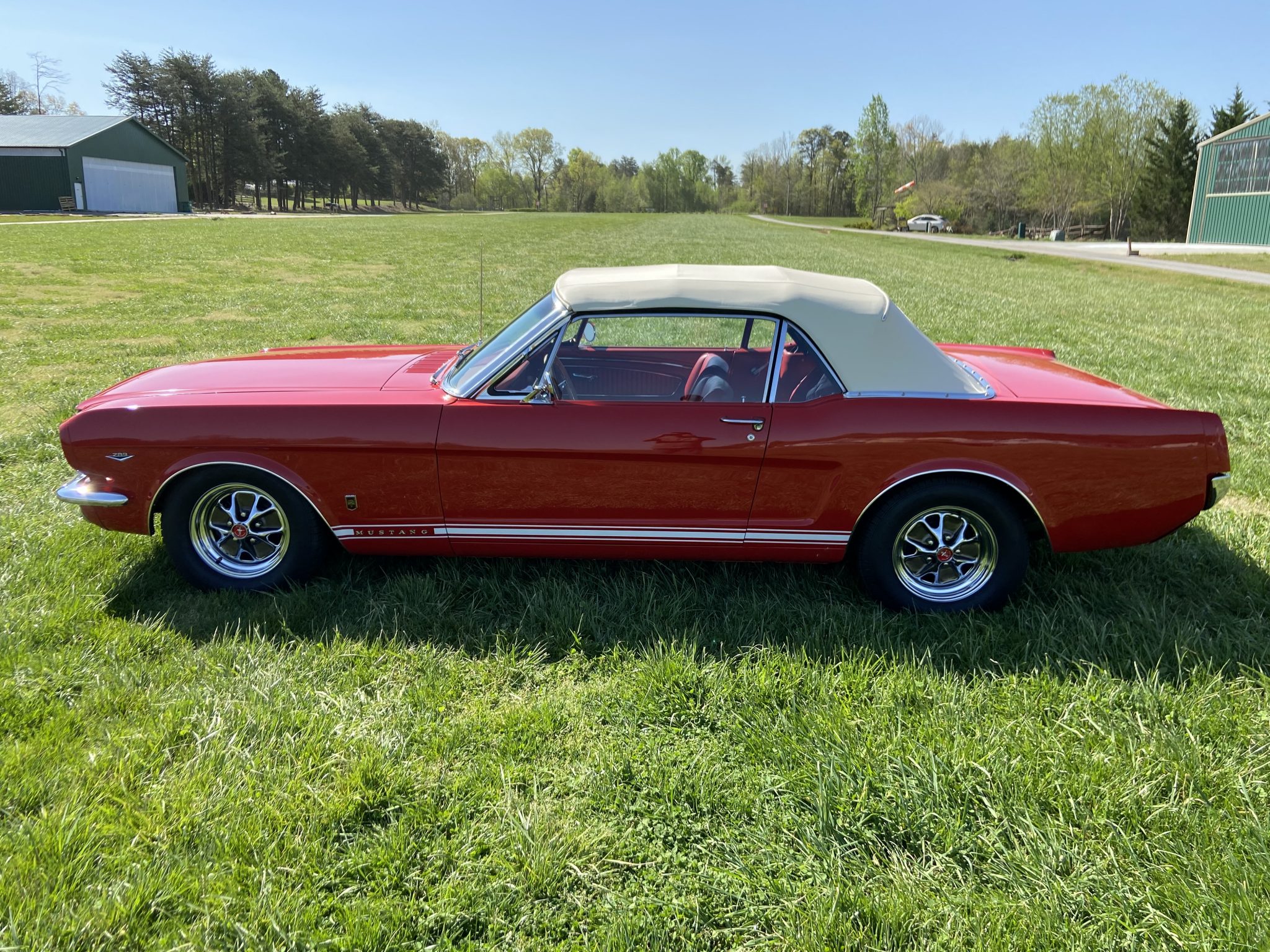 1965 ford mustang convertible 289 4-speed