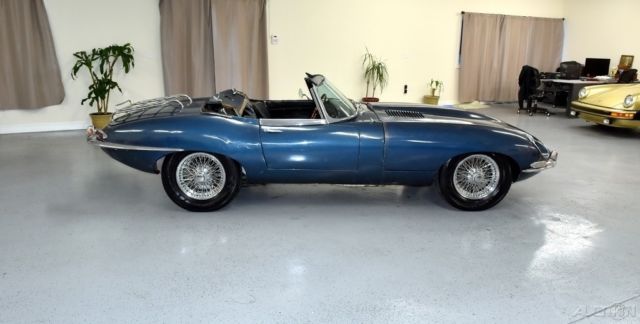 garage find series 1 e-type 4.2 roadster solid original body #match for resto