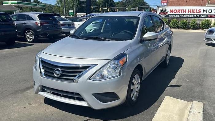 2019 nissan versa sv sedan 4d in raleigh, north carolina