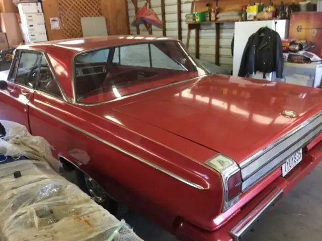 1965 dodge coronet with 2 carburetors/ newer upholstery