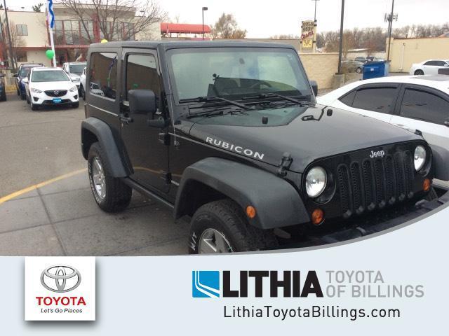 2010 jeep wrangler rubicon 4x4 rubicon 2dr suv for sale in billings, montana