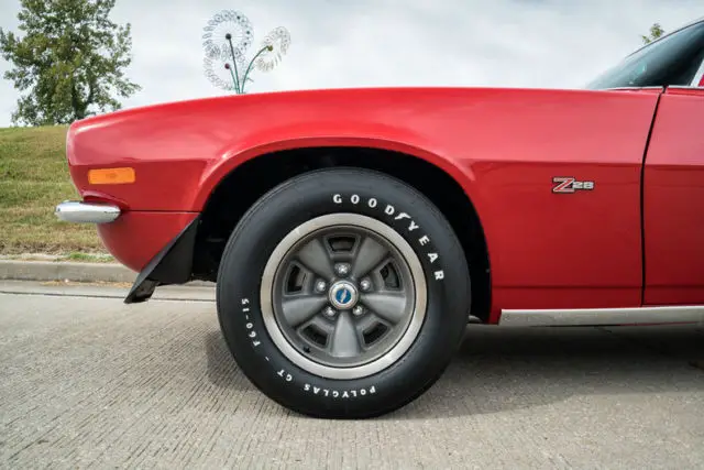 1970 chevrolet camaro z/28 rs numbers matching extensive restoration