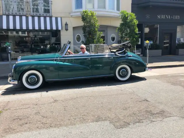 1953 classic mercedes benz 300d 4-door convertible adenauer in monterrey