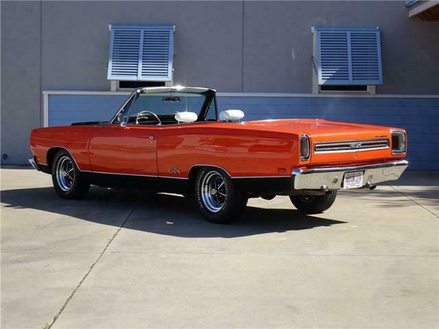 1969 plymouth satellite - rotisserie restoration - gtx badging