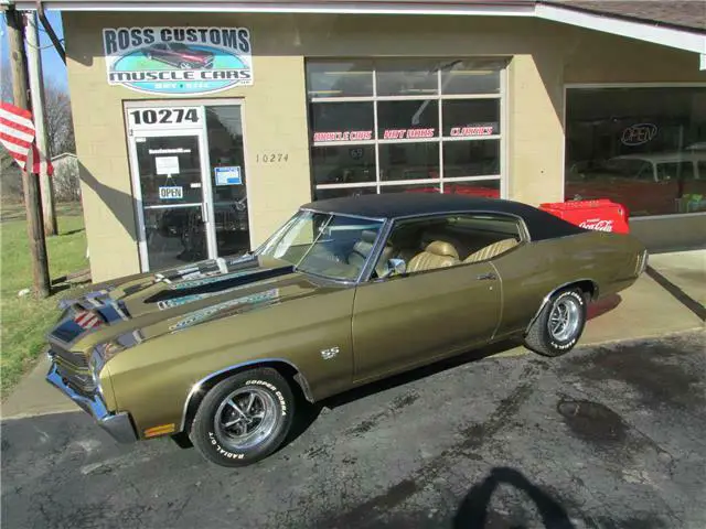 1970 chevrolet chevelle ss - #'s match - 396