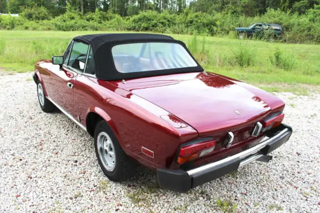 1979 fiat 124 spider convertible sport 2000 pininfarina 100+ hd pictures spyder