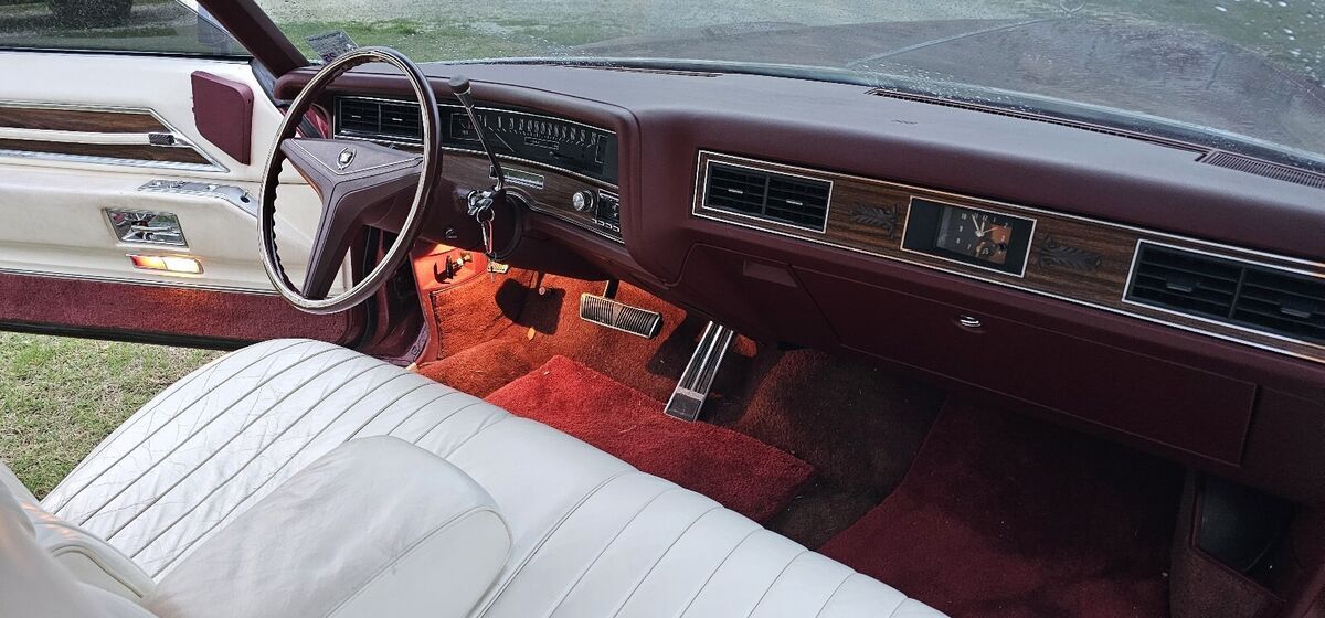 1972 cadillac eldorado red