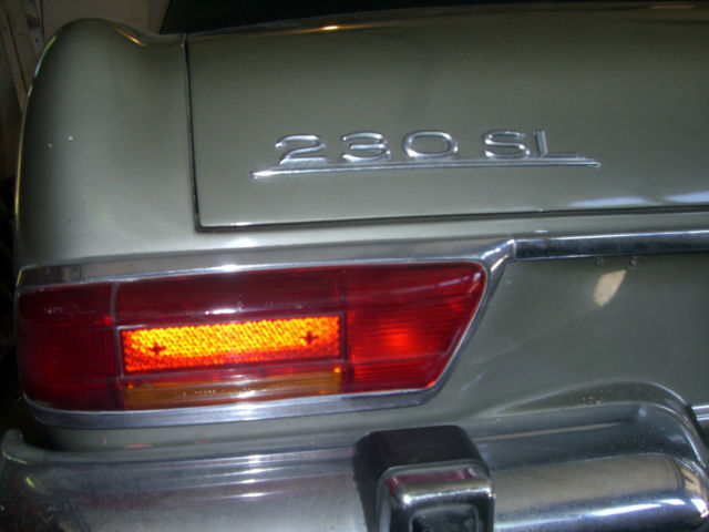 mercedes-benz 230sl roadster 1964 german model low vin#000925